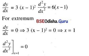 CHSE Odisha Class 12 Math Solutions Chapter 8 Application of Derivatives Ex 8(d) Q.1(7)
