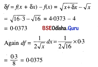 CHSE Odisha Class 12 Math Solutions Chapter 8 Application of Derivatives Ex 8(e) Q.2