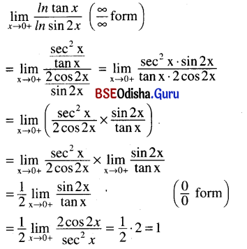 CHSE Odisha Class 12 Math Solutions Chapter 8 Application of Derivatives Ex 8(f) Q.12