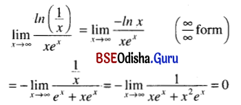 CHSE Odisha Class 12 Math Solutions Chapter 8 Application of Derivatives Ex 8(f) Q.14