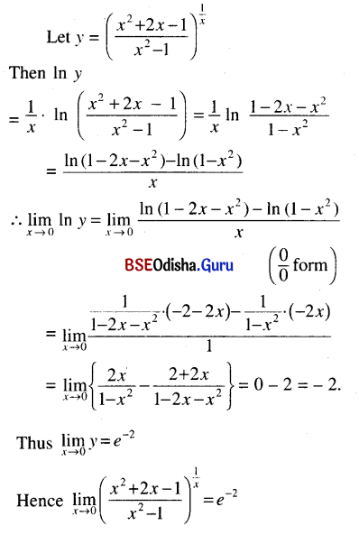 CHSE Odisha Class 12 Math Solutions Chapter 8 Application of Derivatives Ex 8(f) Q.35