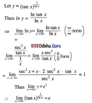CHSE Odisha Class 12 Math Solutions Chapter 8 Application of Derivatives Ex 8(f) Q.37