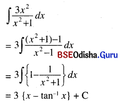 CHSE Odisha Class 12 Math Solutions Chapter 9 Integration Ex 9(a) Q.4(2)