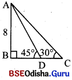 BSE Odisha 10th Class Maths Solutions Algebra Chapter 7 ସଡ଼କ ସୁରକ୍ଷା ଶିକ୍ଷା Ex 7 - 10