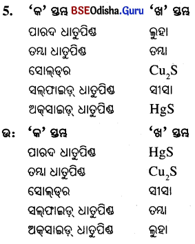 BSE Odisha 10th Class Physical Science Important Questions Chapter 3 img-7