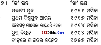 BSE Odisha 9th Class History Important Questions Chapter 1 ଏସିଆ ଓ ଆଫ୍ରିକା ମହାଦେଶରେ ଉପନିବେଶବାଦ 3