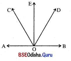 BSE Odisha 9th Class Maths Solutions Geometry Chapter 1 ରେଖା ଓ କୋଣ Ex 1(b) 17