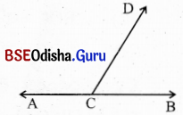 BSE Odisha 9th Class Maths Solutions Geometry Chapter 1 ରେଖା ଓ କୋଣ Ex 1(b) 4