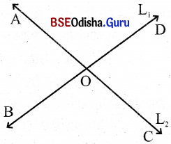 BSE Odisha 9th Class Maths Solutions Geometry Chapter 1 ରେଖା ଓ କୋଣ Ex 1(b) 6