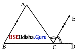 BSE Odisha 9th Class Maths Solutions Geometry Chapter 1 ରେଖା ଓ କୋଣ Ex 1(c) 12
