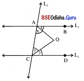 BSE Odisha 9th Class Maths Solutions Geometry Chapter 1 ରେଖା ଓ କୋଣ Ex 1(c) 17