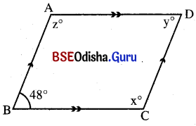 BSE Odisha 9th Class Maths Solutions Geometry Chapter 1 ରେଖା ଓ କୋଣ Ex 1(c) 4