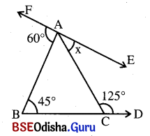 BSE Odisha 9th Class Maths Solutions Geometry Chapter 1 ରେଖା ଓ କୋଣ Ex 1(d) 10