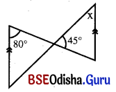 BSE Odisha 9th Class Maths Solutions Geometry Chapter 1 ରେଖା ଓ କୋଣ Ex 1(d) 5