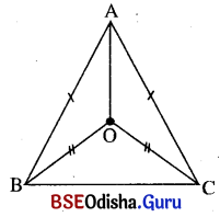 BSE Odisha 9th Class Maths Solutions Geometry Chapter 2 ତ୍ରିଭୁଜମାନଙ୍କ ସର୍ବସମତା Ex 2(a) Q.10