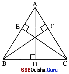 BSE Odisha 9th Class Maths Solutions Geometry Chapter 2 ତ୍ରିଭୁଜମାନଙ୍କ ସର୍ବସମତା Ex 2(a) Q.22