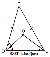 BSE Odisha 9th Class Maths Solutions Geometry Chapter 2 ତ୍ରିଭୁଜମାନଙ୍କ ସର୍ବସମତା Ex 2(a) Q.27