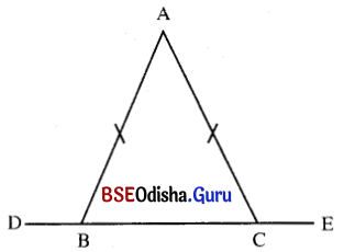 BSE Odisha 9th Class Maths Solutions Geometry Chapter 2 ତ୍ରିଭୁଜମାନଙ୍କ ସର୍ବସମତା Ex 2(a) Q.7
