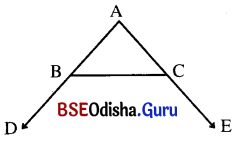 BSE Odisha 9th Class Maths Solutions Geometry Chapter 2 ତ୍ରିଭୁଜମାନଙ୍କ ସର୍ବସମତା Ex 2(b) Q.1