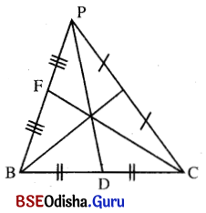 BSE Odisha 9th Class Maths Solutions Geometry Chapter 2 ତ୍ରିଭୁଜମାନଙ୍କ ସର୍ବସମତା Ex 2(b) Q.10