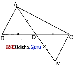 BSE Odisha 9th Class Maths Solutions Geometry Chapter 2 ତ୍ରିଭୁଜମାନଙ୍କ ସର୍ବସମତା Ex 2(b) Q.16