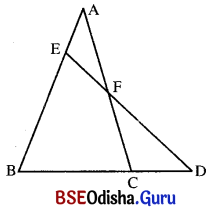 BSE Odisha 9th Class Maths Solutions Geometry Chapter 2 ତ୍ରିଭୁଜମାନଙ୍କ ସର୍ବସମତା Ex 2(b) Q.21