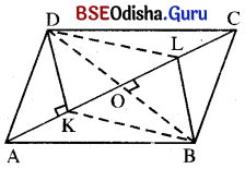 BSE Odisha 9th Class Maths Solutions Geometry Chapter 3 ଚତୁର୍ଭୁଜ Ex 3(b) 20