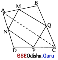 BSE Odisha 9th Class Maths Solutions Geometry Chapter 3 ଚତୁର୍ଭୁଜ Ex 3(c) 18
