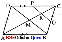 BSE Odisha 9th Class Maths Solutions Geometry Chapter 3 ଚତୁର୍ଭୁଜ Ex 3(c) 22