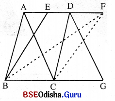 BSE Odisha 9th Class Maths Solutions Geometry Chapter 4 କ୍ଷେତ୍ରଫଳ Ex 4 3
