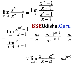 CHSE Odisha Class 11 Math Solutions Chapter 14 Limit and Differentiation Ex 14(b) 14