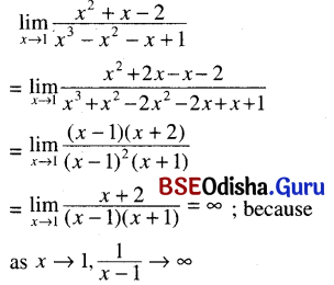 CHSE Odisha Class 11 Math Solutions Chapter 14 Limit and Differentiation Ex 14(b) 16