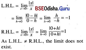 CHSE Odisha Class 11 Math Solutions Chapter 14 Limit and Differentiation Ex 14(b) 26