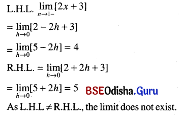 CHSE Odisha Class 11 Math Solutions Chapter 14 Limit and Differentiation Ex 14(b) 29