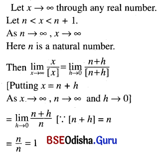 CHSE Odisha Class 11 Math Solutions Chapter 14 Limit and Differentiation Ex 14(b) 30