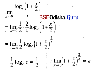 CHSE Odisha Class 11 Math Solutions Chapter 14 Limit and Differentiation Ex 14(c) 35