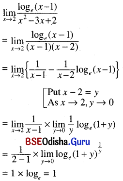 CHSE Odisha Class 11 Math Solutions Chapter 14 Limit and Differentiation Ex 14(c) 39