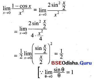 CHSE Odisha Class 11 Math Solutions Chapter 14 Limit and Differentiation Ex 14(c) 4