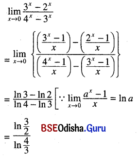 CHSE Odisha Class 11 Math Solutions Chapter 14 Limit and Differentiation Ex 14(c) 48