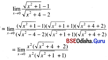 CHSE Odisha Class 11 Math Solutions Chapter 14 Limit and Differentiation Ex 14(c) 58