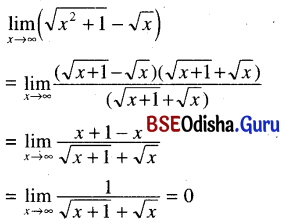 CHSE Odisha Class 11 Math Solutions Chapter 14 Limit and Differentiation Ex 14(c) 59