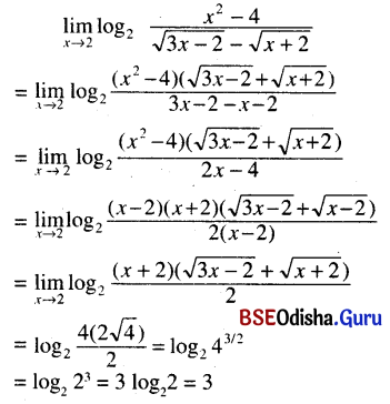 CHSE Odisha Class 11 Math Solutions Chapter 14 Limit and Differentiation Ex 14(c) 69