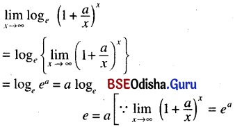 CHSE Odisha Class 11 Math Solutions Chapter 14 Limit and Differentiation Ex 14(c) 70