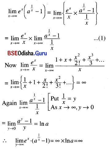 CHSE Odisha Class 11 Math Solutions Chapter 14 Limit and Differentiation Ex 14(c) 74
