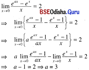 CHSE Odisha Class 11 Math Solutions Chapter 14 Limit and Differentiation Ex 14(c) 82