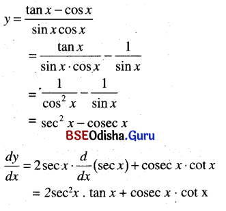CHSE Odisha Class 11 Math Solutions Chapter 14 Limit and Differentiation Ex 14(f) 4