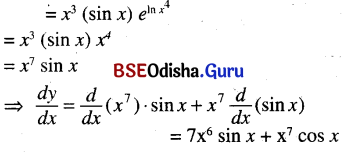 CHSE Odisha Class 11 Math Solutions Chapter 14 Limit and Differentiation Ex 14(f) 7