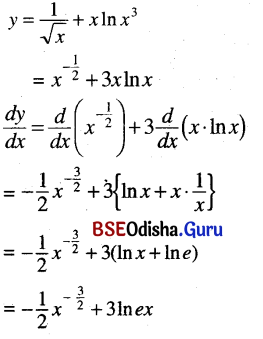 CHSE Odisha Class 11 Math Solutions Chapter 14 Limit and Differentiation Ex 14(f) 8