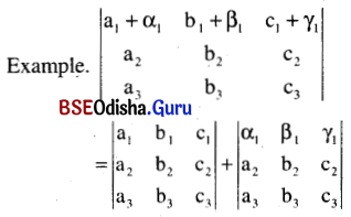 CHSE Odisha Class 12 Math Notes Chapter 5 Determinants 4