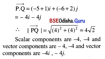 CHSE Odisha Class 12 Math Solutions Chapter 12 Vectors Ex 12(a) Q.12(2)
